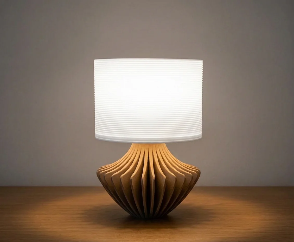 Aura Cascade Modern Masa Abajuru